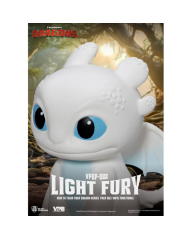 DRAGON - Light Fury - Tirelire Vinyl Figure 12cm