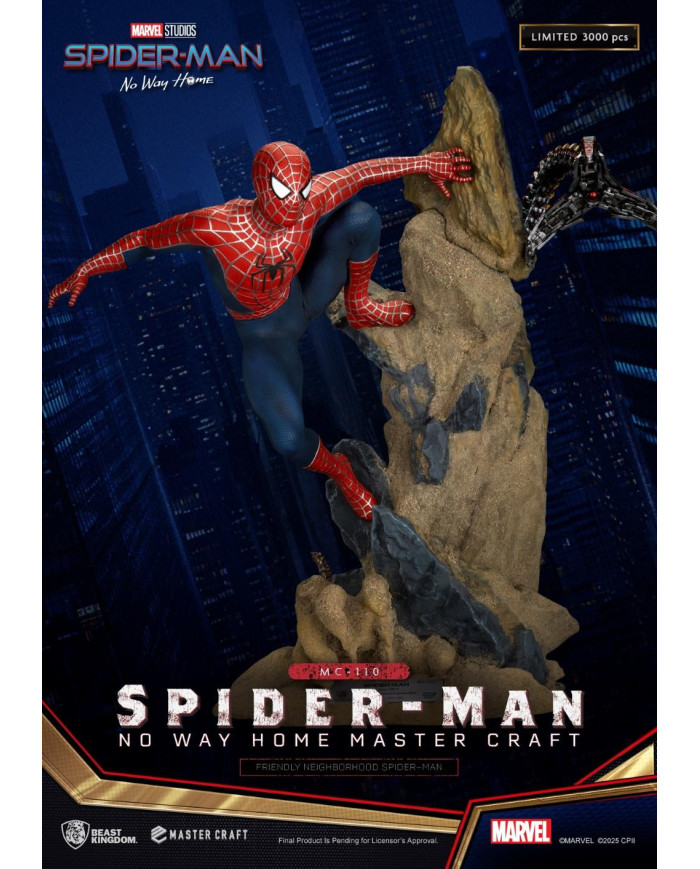 MARVEL - Friendly Neighborhood Spider-Man -Statuette Master Craft 36cm