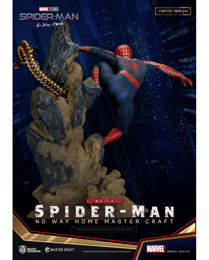 MARVEL - Friendly Neighborhood Spider-Man -Statuette Master Craft 36cm