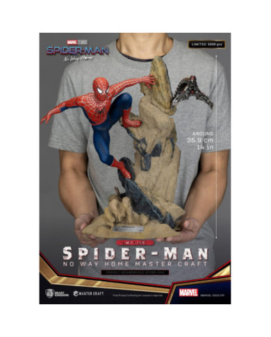 MARVEL - Friendly Neighborhood Spider-Man -Statuette Master Craft 36cm