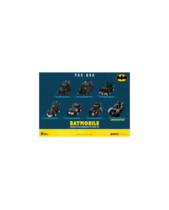 DC - Batman series Batmobile Pull Back Car - Set 6 Fig. Blind Box 5cm