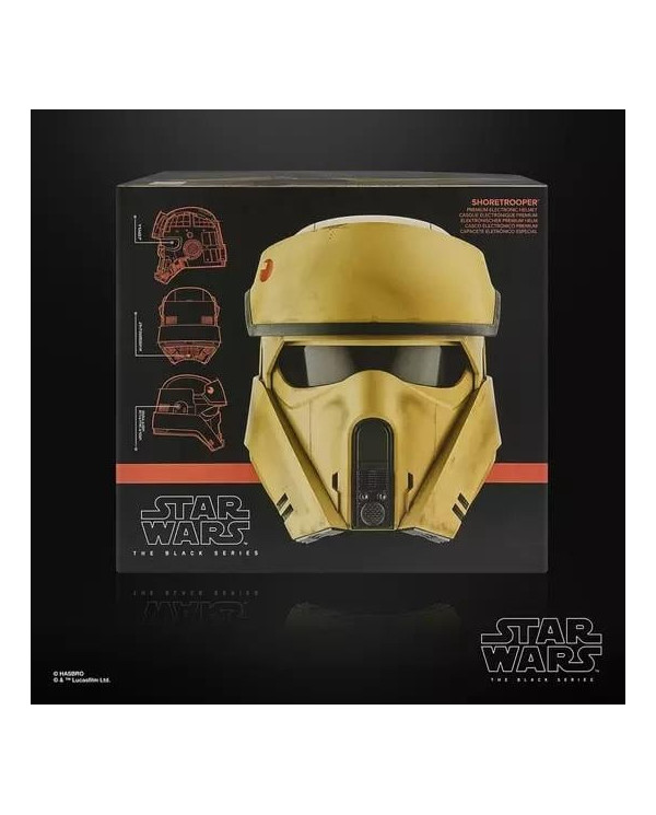 STAR WARS - Casque éléctronique Shoretrooper Black Series