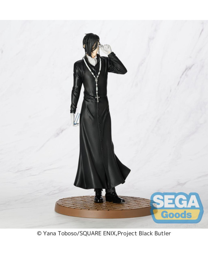 BLACK BUTLER - Sebastian Michaelis - Figurine Luminasta 22cm
