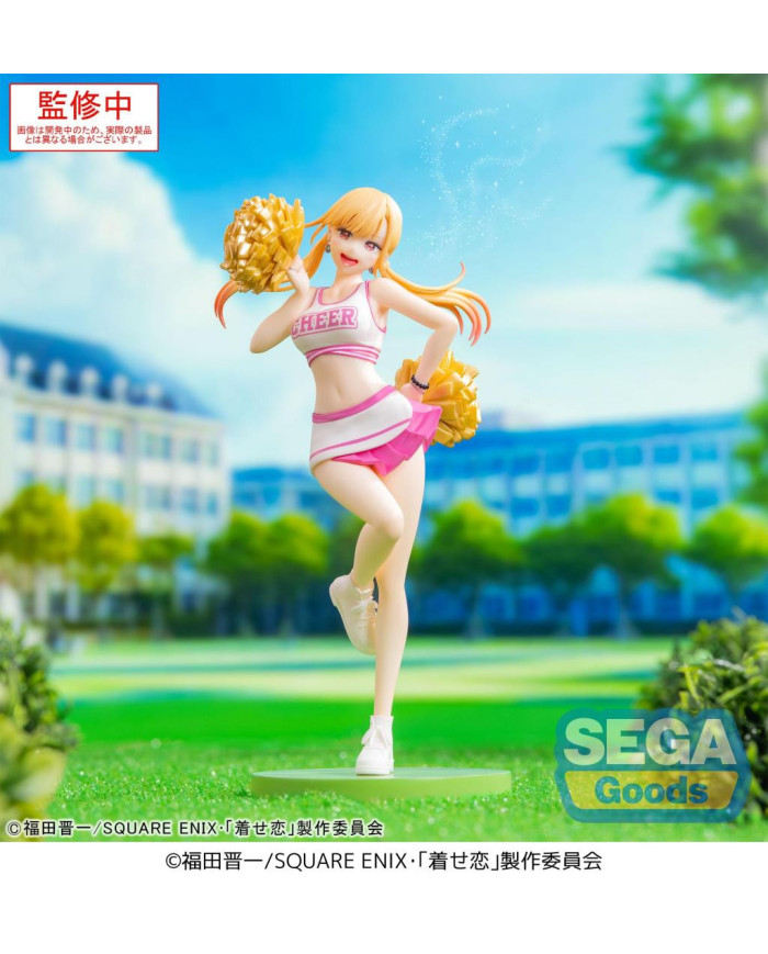 SEXY COSSPLAY DOLL -Marin Kitagawa "Cheering" -Figurine Luminasta 18cm