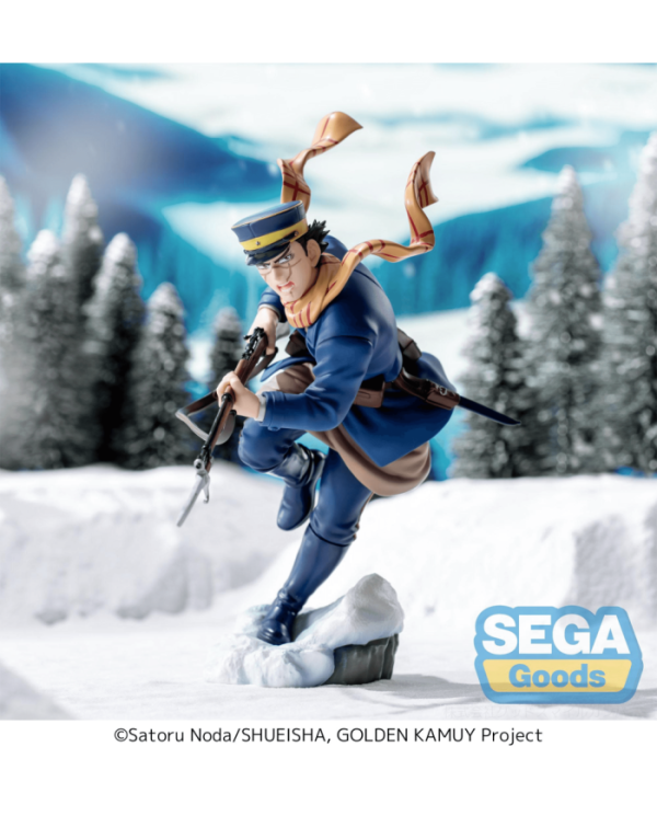 GOLDEN KAMUY - Saichi Sugimoto - Figurine Xross Link 13cm