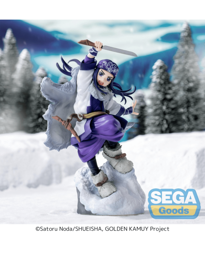GOLDEN KAMUY - Asirpa - Figurine Xross Link 11cm
