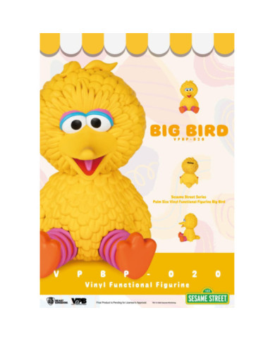 SESAME STREET - Big Bird - Tirelire Palm Size 12.7cm