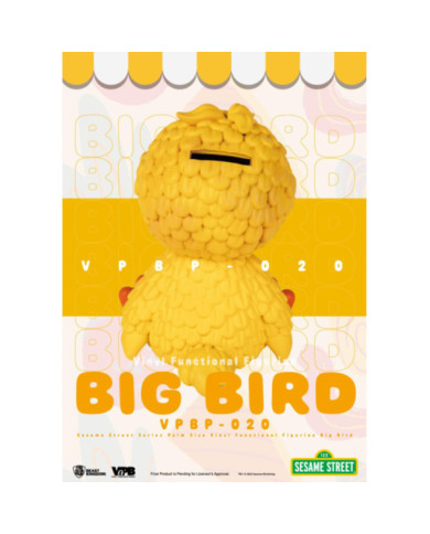 SESAME STREET - Big Bird - Tirelire Palm Size 12.7cm
