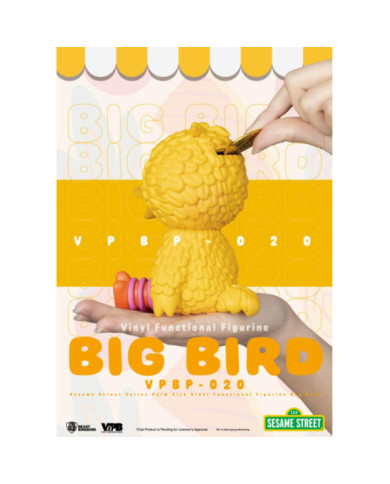 SESAME STREET - Big Bird - Tirelire Palm Size 12.7cm