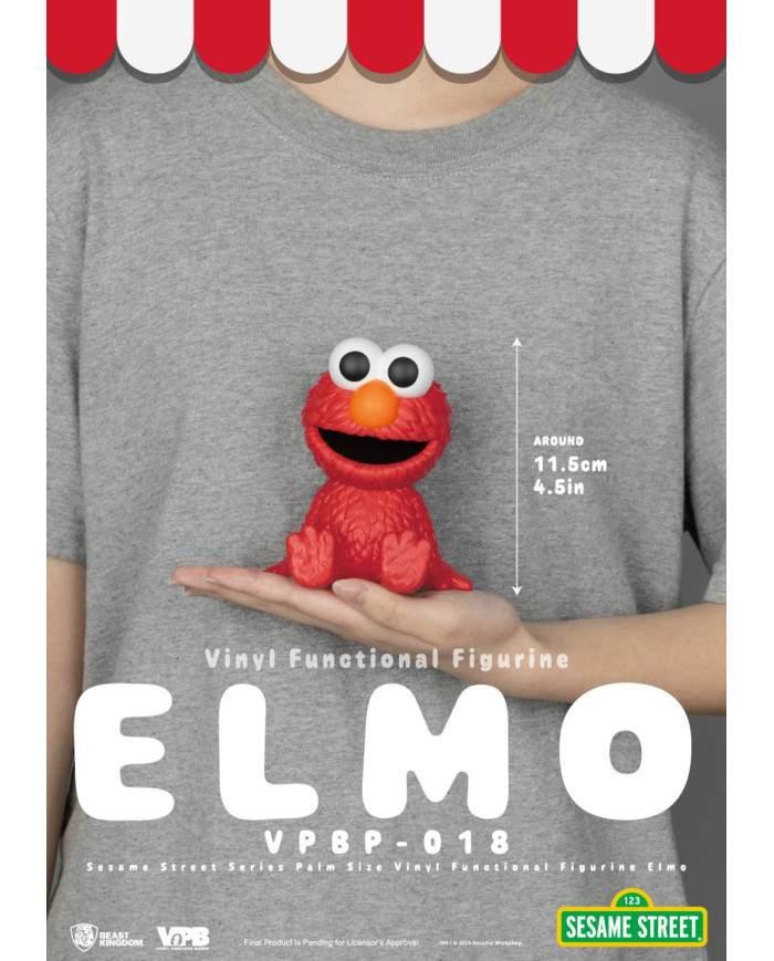 SESAME STREET - Elmo - Tirelire Palm Size 11.5cm