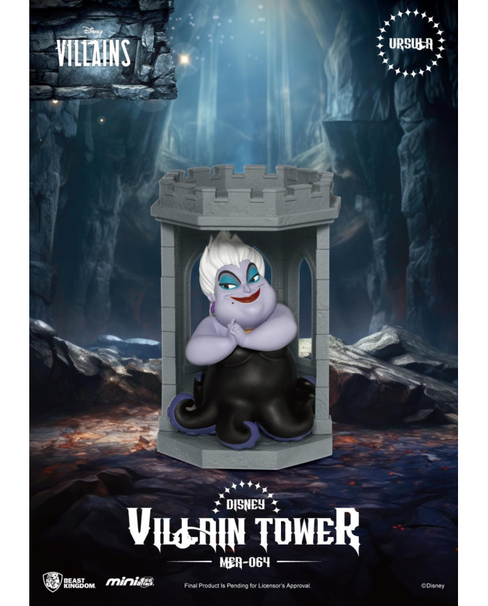 DISNEY VILLAINS - Tower Series - Set 6 Figurine Blind Box 11.5cm