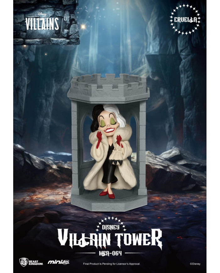DISNEY VILLAINS - Tower Series - Set 6 Figurine Blind Box 11.5cm