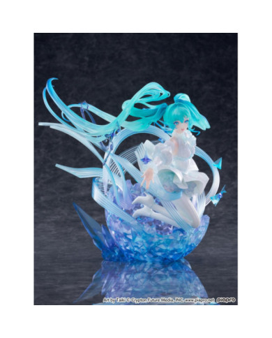 HATSUNE MIKU - Crystall Dress - Statuette 1/7 22.5cm