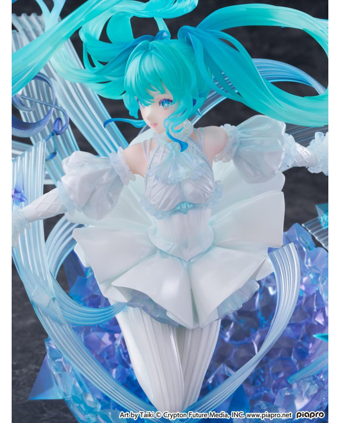 HATSUNE MIKU - Crystall Dress - Statuette 1/7 22.5cm