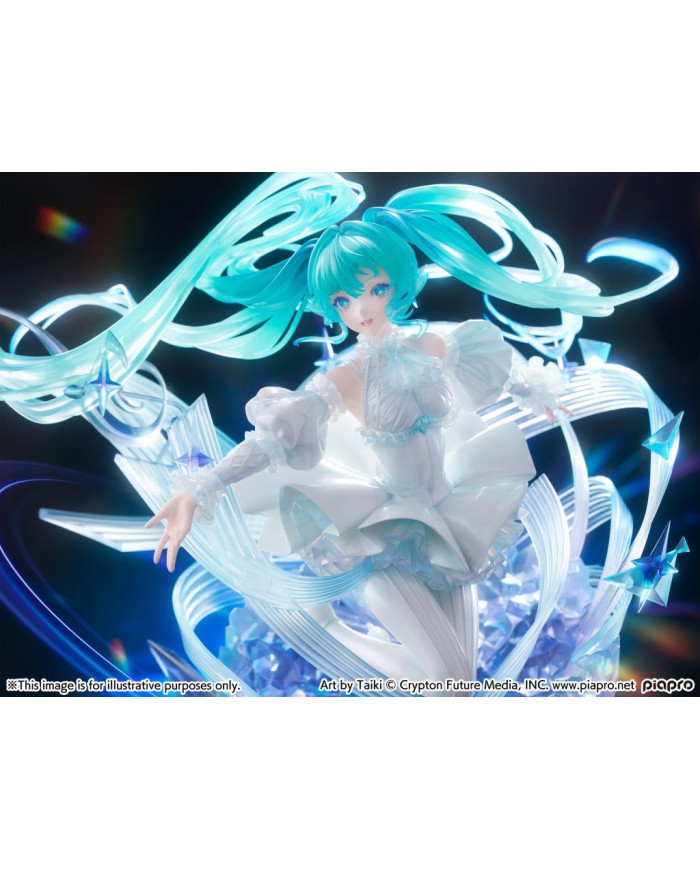 HATSUNE MIKU - Crystall Dress - Statuette 1/7 22.5cm