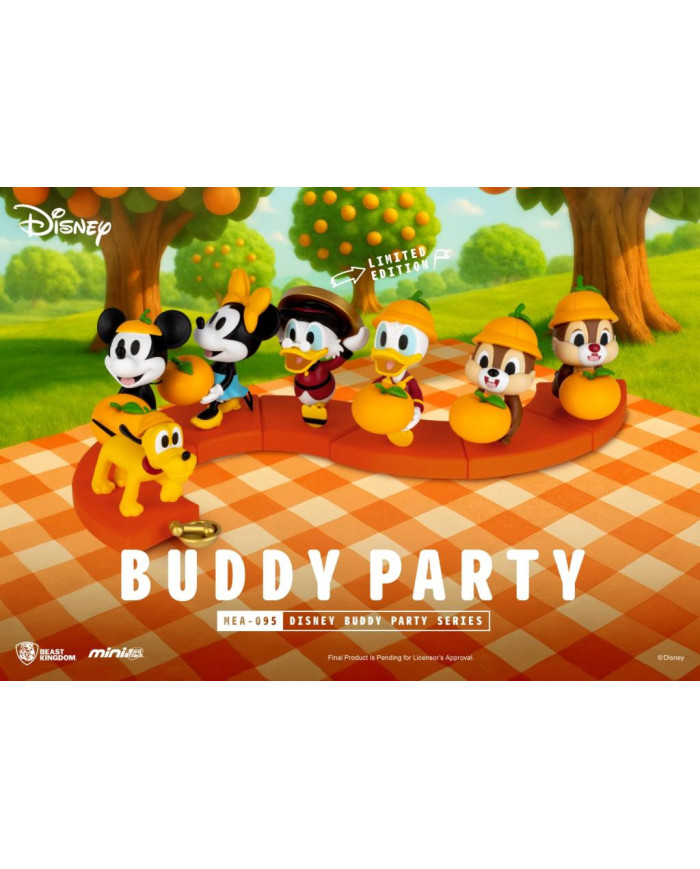 DISNEY - Buddy Party series - Set 6 Figurine Blind Box 8.6cm