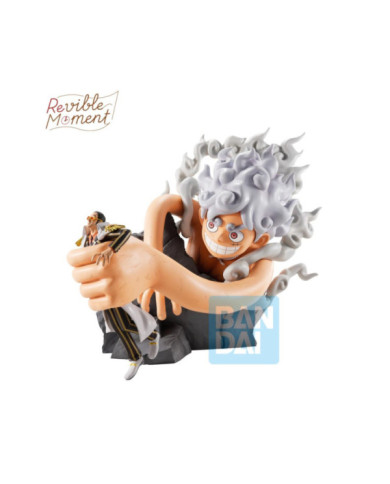 ONE PIECE - Luffy & Borsalino -Figurine Burst of Energy 20cm