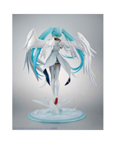 GUNDAM X HATSUNE MIKU - Lucra Miku x Wing Gundam Zero - Statuette 27cm