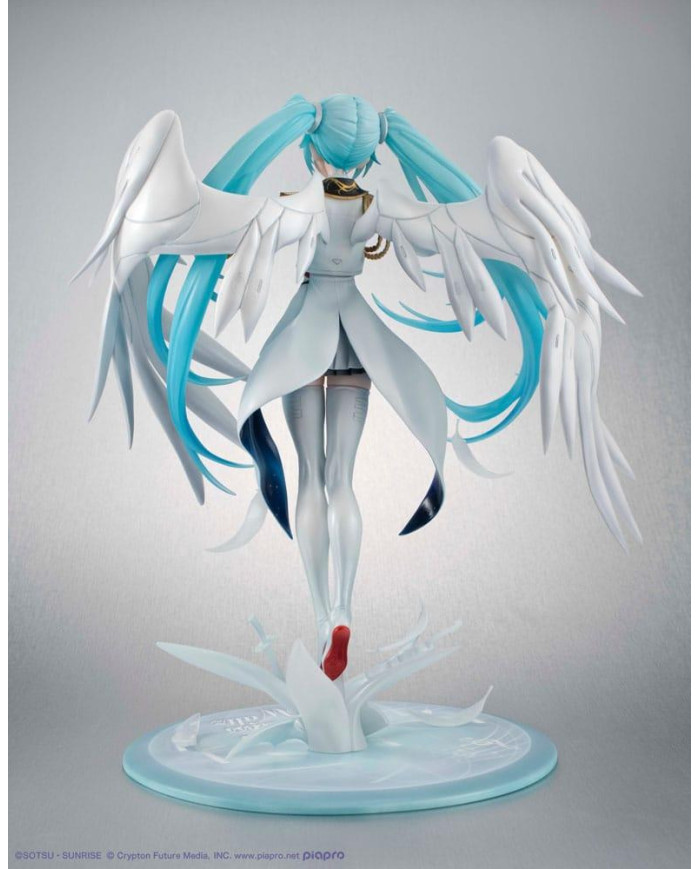 GUNDAM X HATSUNE MIKU - Lucra Miku x Wing Gundam Zero - Statuette 27cm