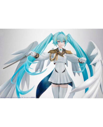 GUNDAM X HATSUNE MIKU - Lucra Miku x Wing Gundam Zero - Statuette 27cm
