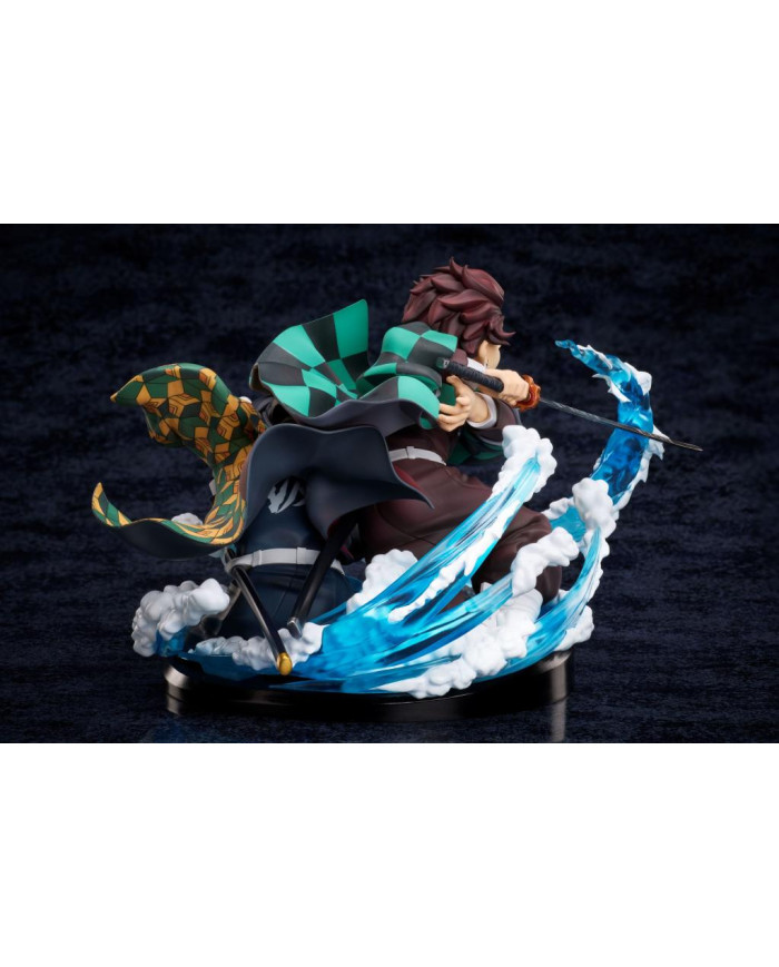 DEMON SLAYER - Tanjiro & Giyuu - Statuette 13cm