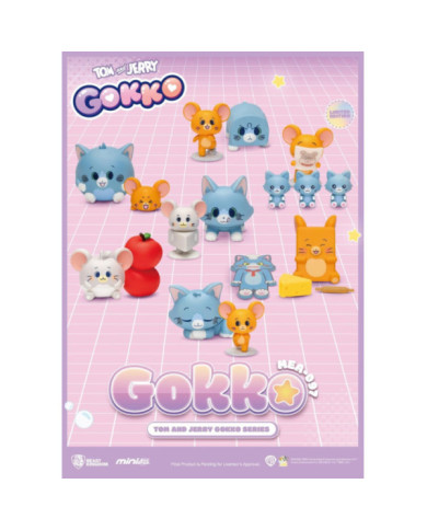 TOM & JERRY - Gokko series - Set 6 Figurine Blind Box 5cm