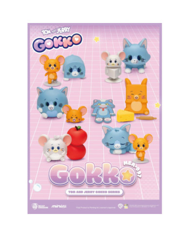 TOM & JERRY - Gokko series - Set 6 Figurine Blind Box 5cm