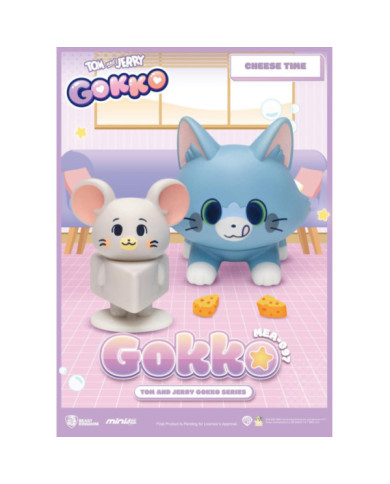 TOM & JERRY - Gokko series - Set 6 Figurine Blind Box 5cm