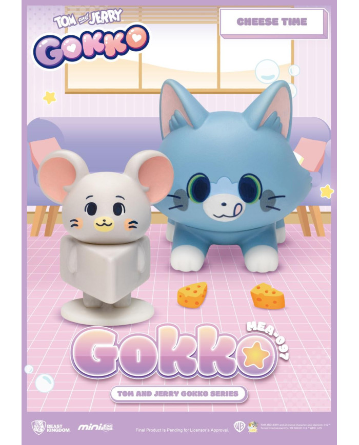TOM & JERRY - Gokko series - Set 6 Figurine Blind Box 5cm
