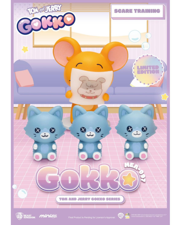 TOM & JERRY - Gokko series - Set 6 Figurine Blind Box 5cm