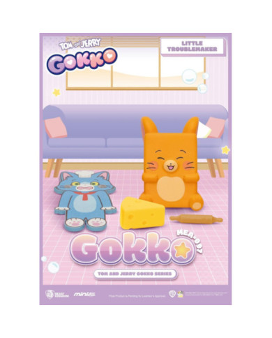 TOM & JERRY - Gokko series - Set 6 Figurine Blind Box 5cm