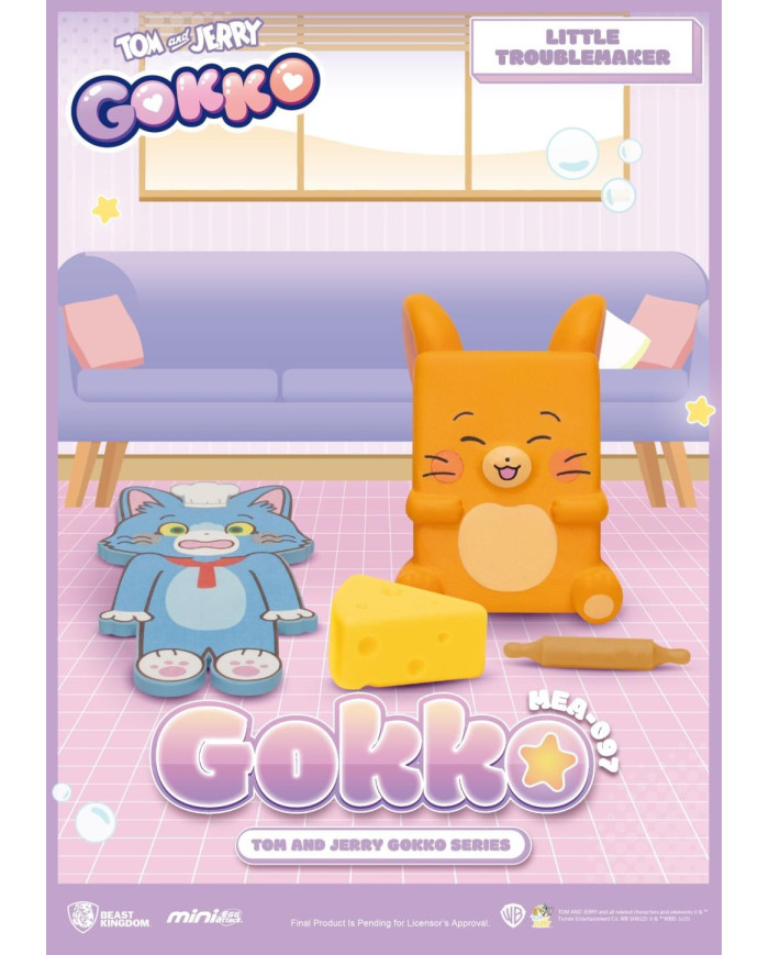 TOM & JERRY - Gokko series - Set 6 Figurine Blind Box 5cm