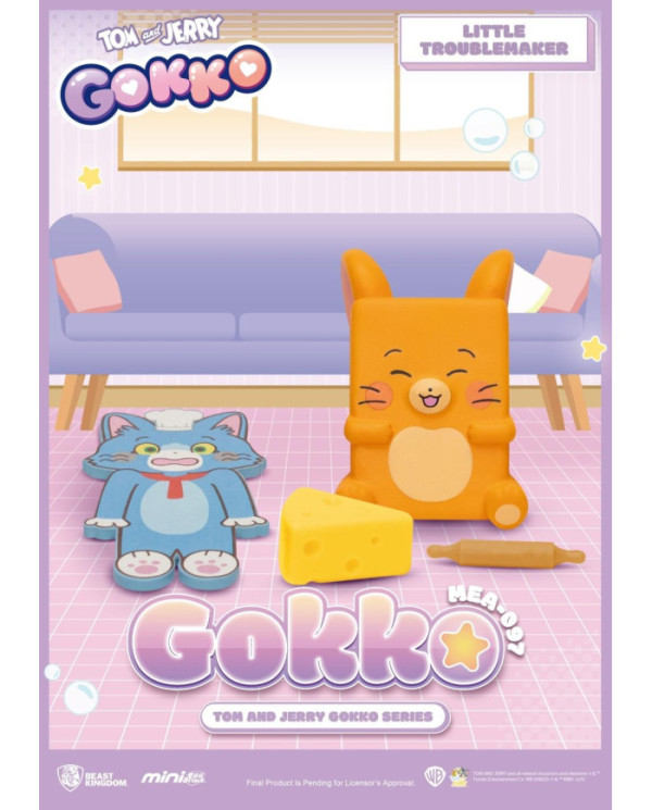 TOM & JERRY - Gokko series - Set 6 Figurine Blind Box 5cm