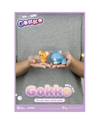 TOM & JERRY - Gokko series - Set 6 Figurine Blind Box 5cm