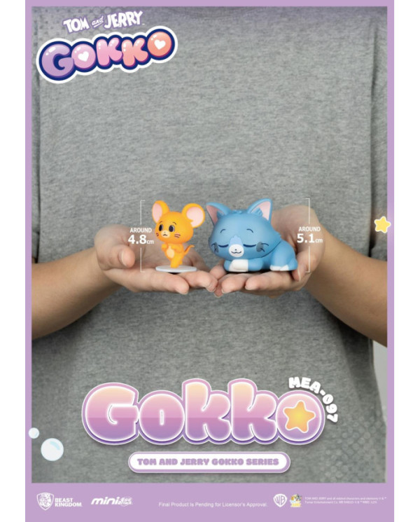 TOM & JERRY - Gokko series - Set 6 Figurine Blind Box 5cm