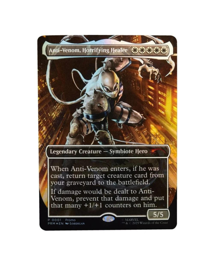 MAGIC THE GATHERING - Agent Anti-Venom - Figurine Legend Series 15cm