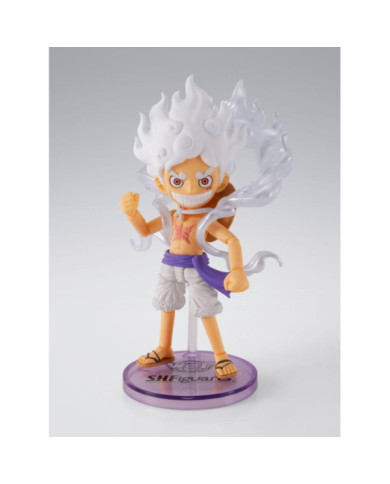 ONE PIECE - Luffy Gear 5 - Figurine WCF X S.H. Figuarts 8cm