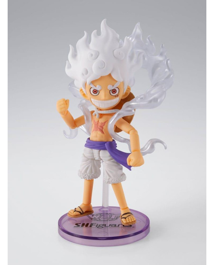ONE PIECE - Luffy Gear 5 - Figurine WCF X S.H. Figuarts 8cm