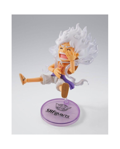 ONE PIECE - Luffy Gear 5 - Figurine WCF X S.H. Figuarts 8cm