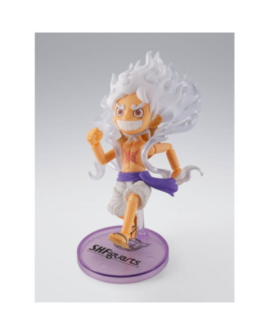 ONE PIECE - Luffy Gear 5 - Figurine WCF X S.H. Figuarts 8cm