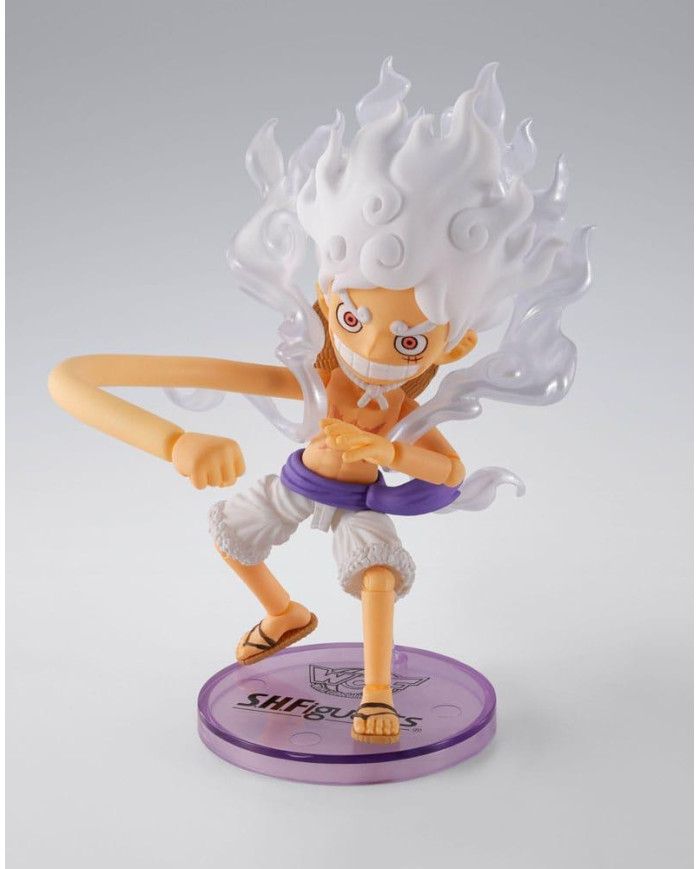 ONE PIECE - Luffy Gear 5 - Figurine WCF X S.H. Figuarts 8cm