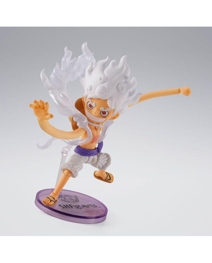 ONE PIECE - Luffy Gear 5 - Figurine WCF X S.H. Figuarts 8cm