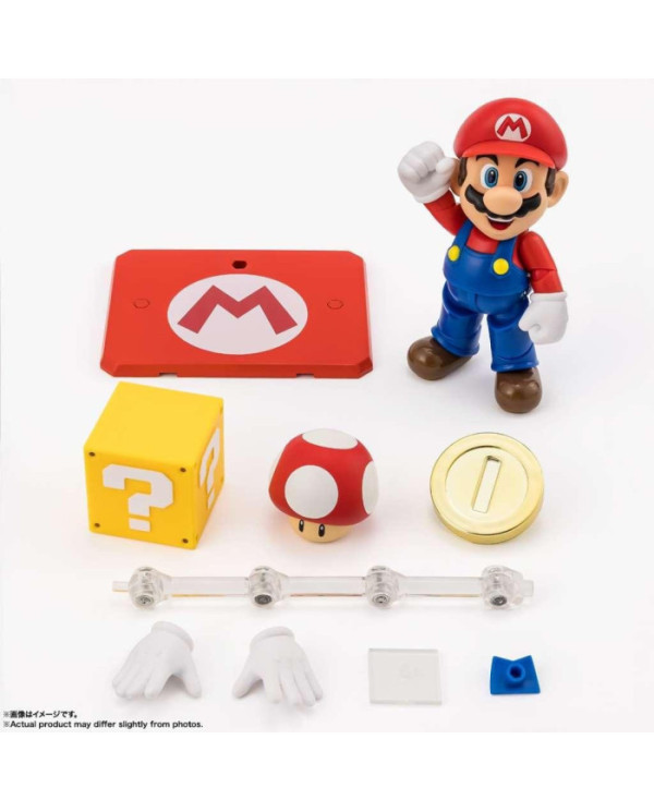 SUPER MARIO - Mario - Figurine S.H. Figuarts 10cm
