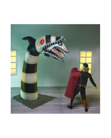 BEETLEJUICE 2 -Matador Beetlejuice & Sandworm -Ultimate Fig. 17 & 48cm