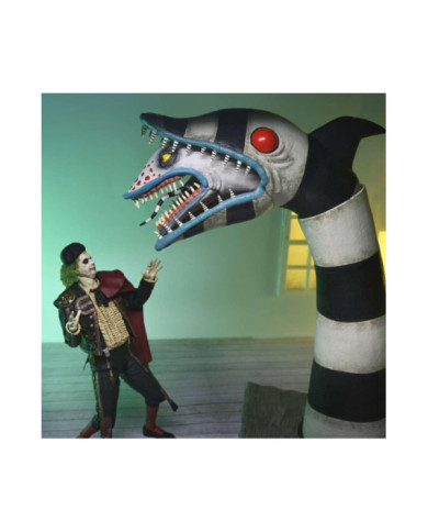 BEETLEJUICE 2 -Matador Beetlejuice & Sandworm -Ultimate Fig. 17 & 48cm