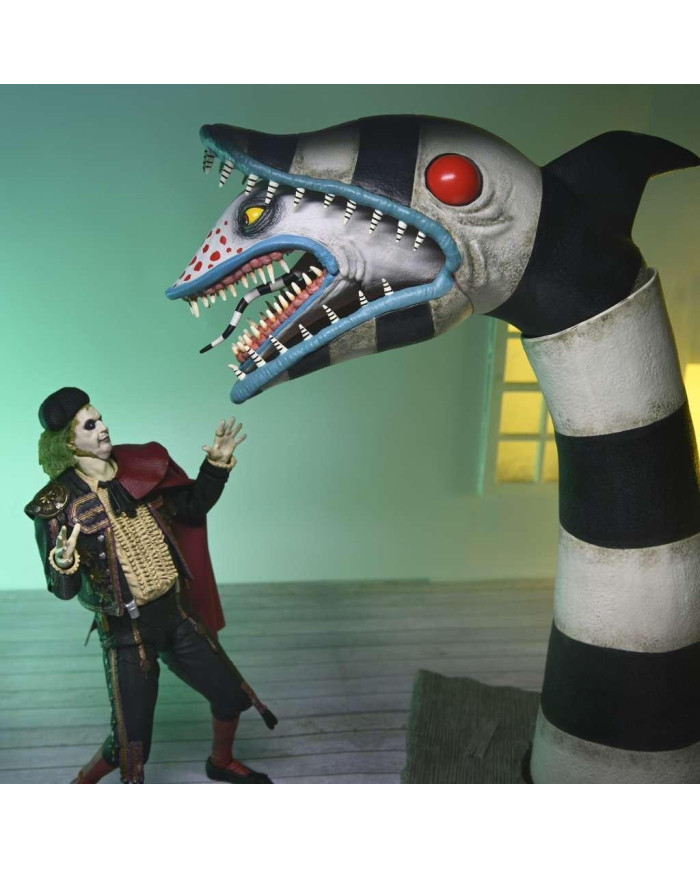 BEETLEJUICE 2 -Matador Beetlejuice & Sandworm -Ultimate Fig. 17 & 48cm