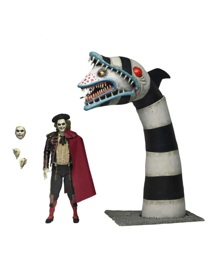 BEETLEJUICE 2 -Matador Beetlejuice & Sandworm -Ultimate Fig. 17 & 48cm