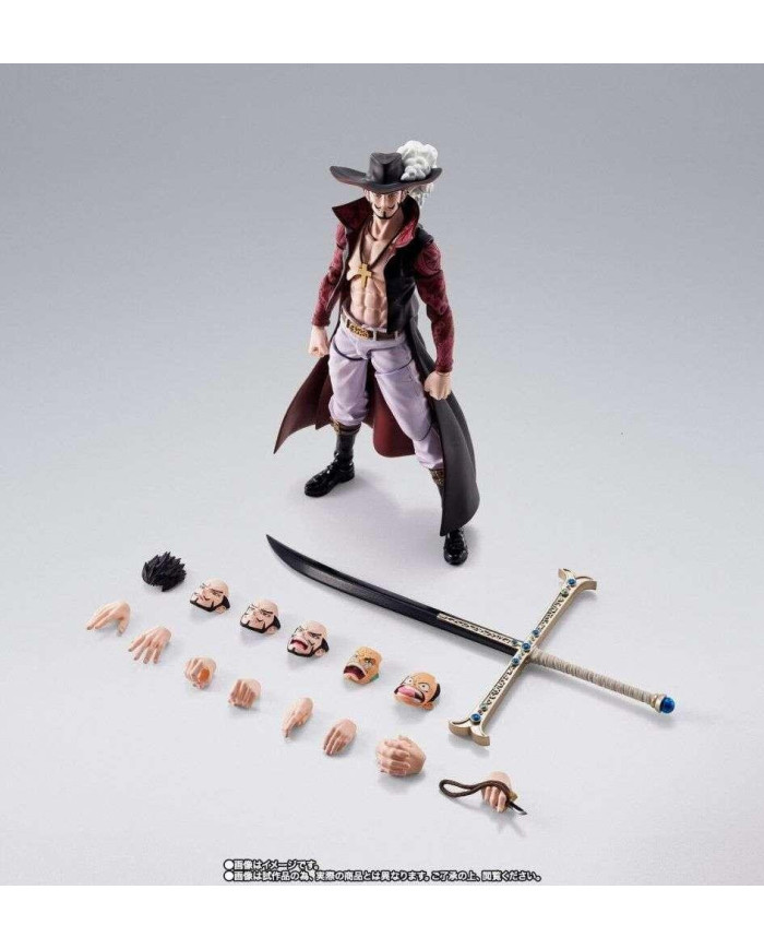 ONE PIECE - Dracule Mihawk - Figurine S.H. Figuarts 16cm