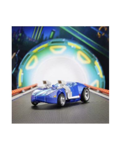 TRANSFORMERS X HOT WHEELS - Twin Mill - Figurine Collaborative 13cm