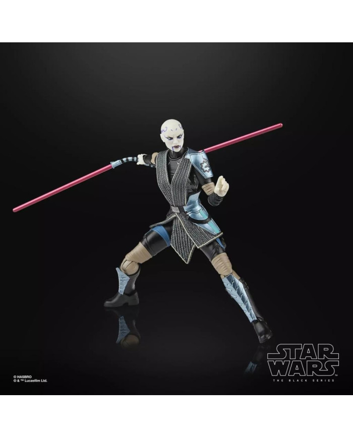 THE CLONE WARS - Asajj Ventress (Bounty Hunter) -Fig Black Series 15cm
